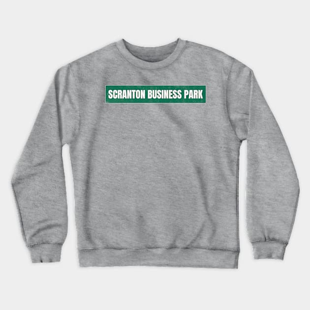 Scranton Business Park - The Office Crewneck Sweatshirt by Dotty42